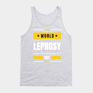 world leprosy day Tank Top